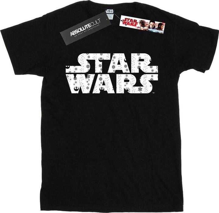 Star Wars Christmas Logo TShirt (M)
