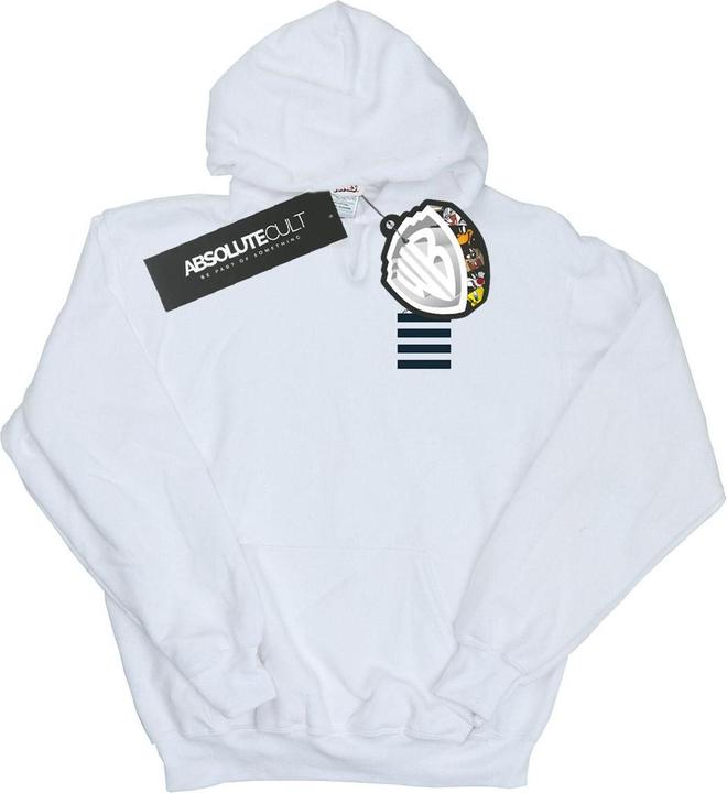 Looney Tunes Taz Stripes Faux Pocket Kapuzenpullover (XXL)
