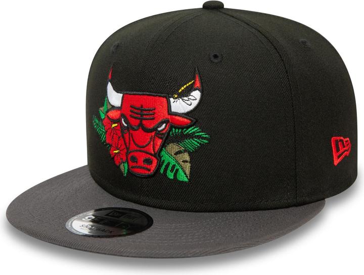 New Era 9Fifty Snapback Cap - FLORAL Chicago Bulls - S/M (S/M)