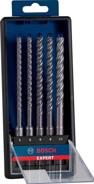 Produktbild Bosch Professional Zubehör EXPERT SDS plus-7X Hammerbohrer-Set, 6/6/8/8/10 mm, 5-tlg. (6, 8, 10 mm)