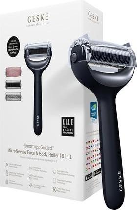 Actual product image Geske Smartappguided Microneedle Face & Body Roller 9 in 1