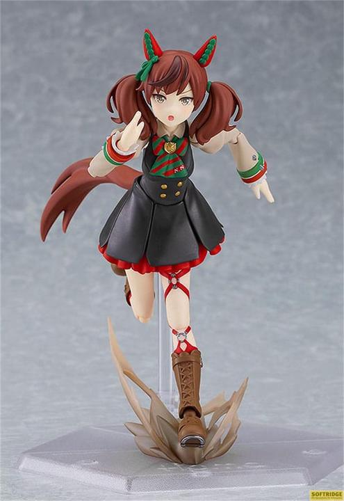 Actual product image Max Factory Uma Musume Pretty Derby Figma Action Figure Umamusume: Pretty Derby Nice Nature 14 cm