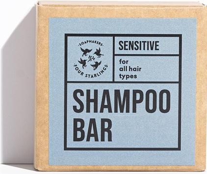 Four Starlings Soap Mill Gentle Shampoo For Hair Bars 75G (Flüssiges Shampoo)