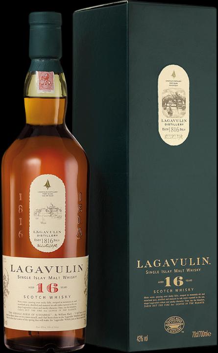 Produktbild Lagavulin 16 Years (Single Malt, Scotch Whisky, 1 x 70 cl)