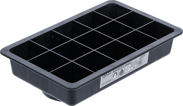 BGS Magnet-Haftschale 15 Fächer 120 x 190 mm