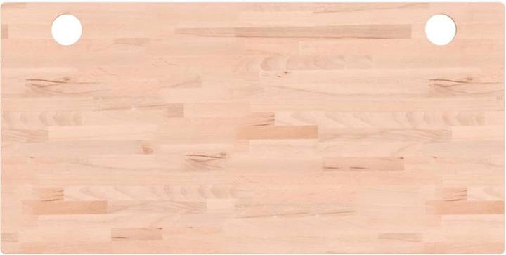 Produktbild VidaXL Schreibtischplatte 100x50x2,5 cm Massivholz Buche,Material