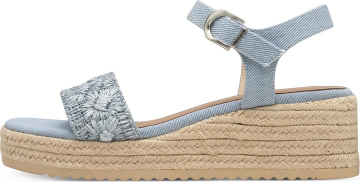 Produktbild Tamaris Sandalen Touwzool Sandalen Touwzool - Licht blauw - Maat 37 (37)
