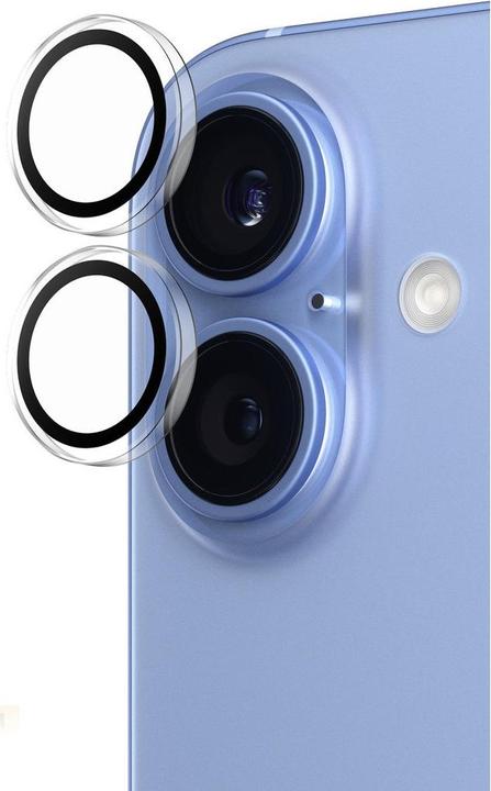 Produktbild PanzerGlass Hoops Transparent Lens Protector iPhone '24 6.1"/ 6.7" (1 Stück, Apple iPhone 16 Plus, Apple iPhone 16)