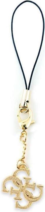 Guess zawieszka GUCPM4GID Phone Strap 4G Glitter Charm (Metall, Nylon, Kunststoff)