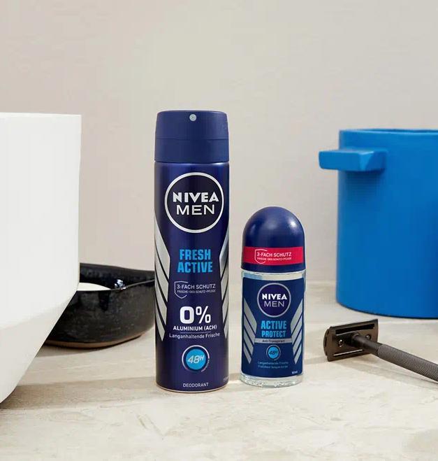 Actual product image NIVEA MEN Fresh Active (Spray, 150 ml)