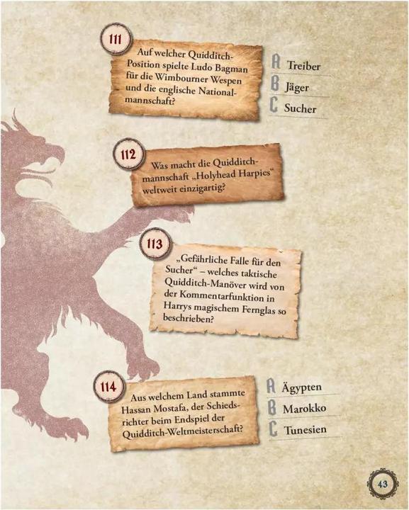 Actual product image Quiz dich schlau mit dem Quizgott: Harry Potter Fan-Quiz Rätsel (German)