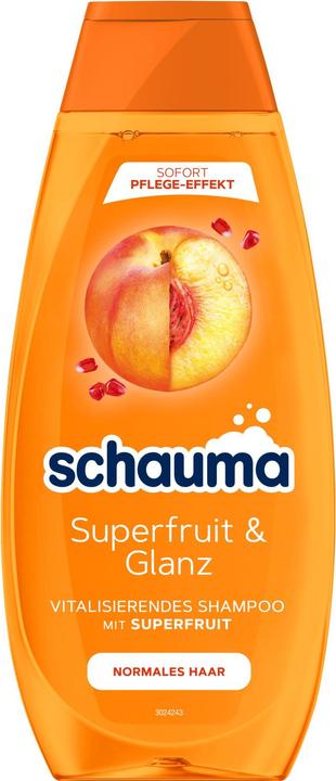 Produktbild Schwarzkopf Shampoo Superfruit & Glanz 400ml (400 ml, Flüssiges Shampoo)