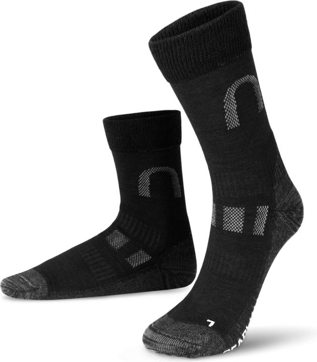 Image du produit Normani 2 paires de chaussettes de randonnée et de trekking en laine mérinos (35 - 38)