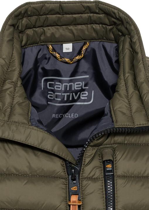 Actual product image Camel Active Quilted waistcoat with horizontal quilting in recycled polyester (60)