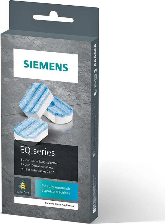 Siemens Descaling tablets TZ80002A (342 ml)