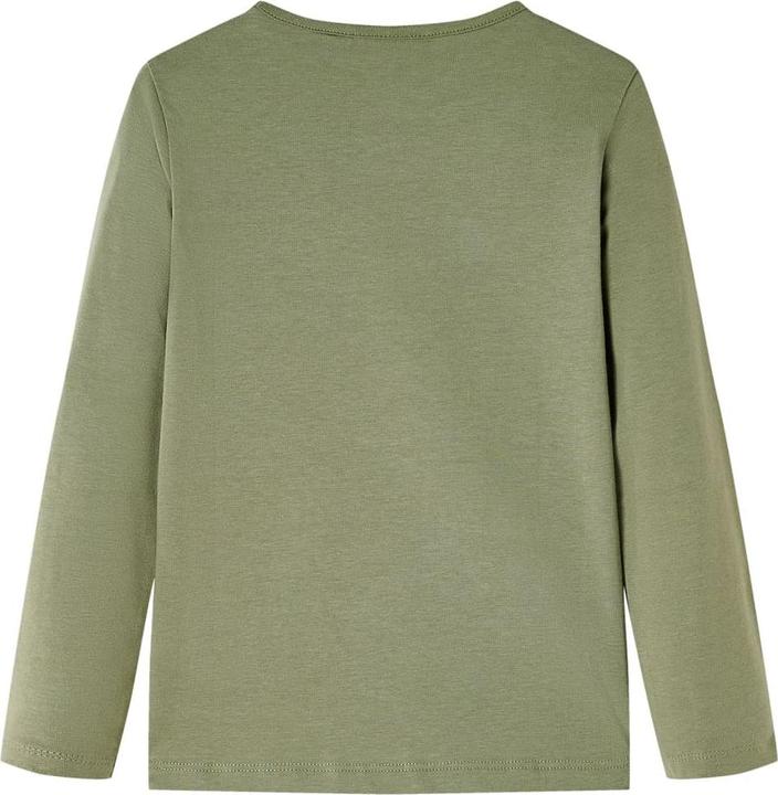 Immagine prodotto VidaXL Camicia da bambino a maniche lunghe kaki 128,Materiale: 95 % cotone. 5 (128)