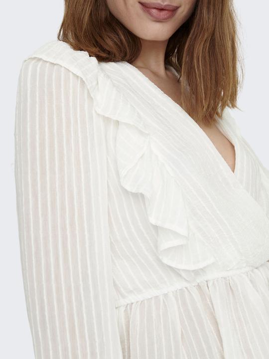 Actual product image Only Wrap-around ruffle top (XS)