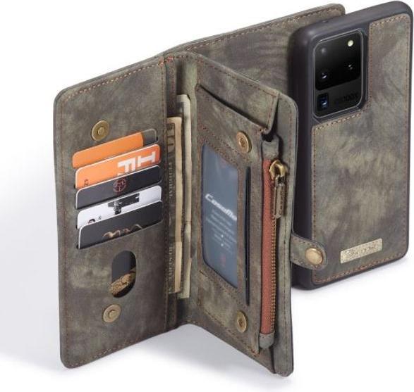 Produktbild Caseme Leder Portemonnaie mit Plastik Hülle (Samsung Galaxy S20 Ultra)