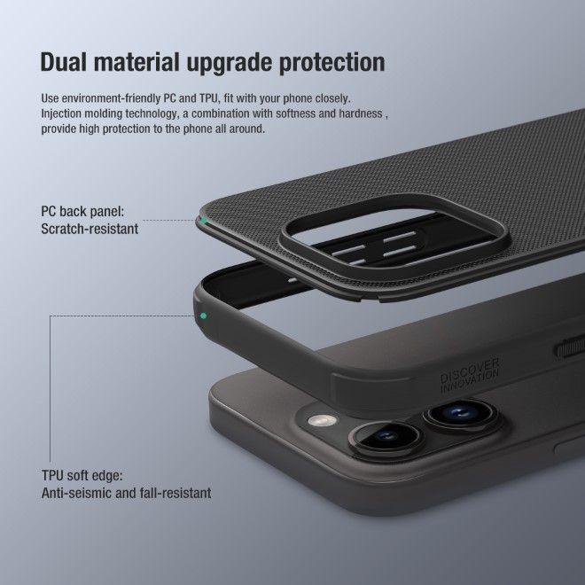 Actual product image Nillkin Super Frosted Shield Pro Series (Apple iPhone 15 Pro)