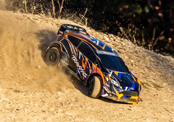 Image du produit Traxxas Ford Fiesta St Orange 1/10 Rally Vxl Rtr Brushless Sans Batterie Ni Chargeur (RTR Prêt à fonctionner)
