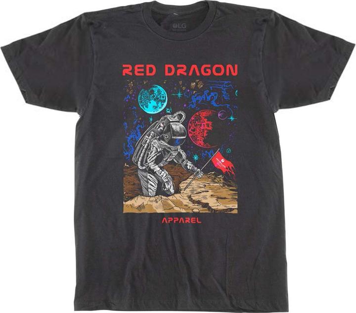 Actual product image Red Dragon Space Force T-Shirt (S)