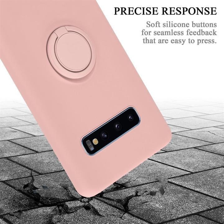Immagine prodotto Cadorabo Custodia in silicone TPU Liquid Ring Cover (Samsung Galaxy S10+)