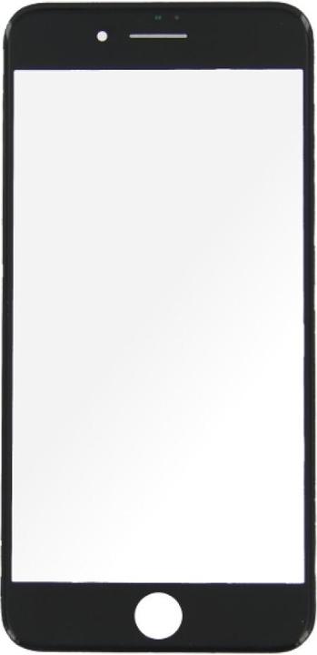 Produktbild OEM Touch Glas mit Rahmen und OCA für iPhone 7+ schwarz (iPhone 7 Plus)