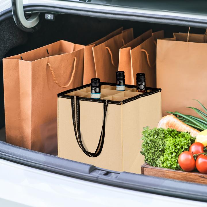 Actual product image Relaxdays Bottle Carrier