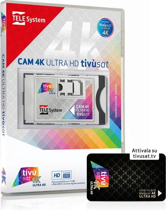 Image du produit Tivu CAM Tivusat 4K Ultra HD (Autre, Module CI)