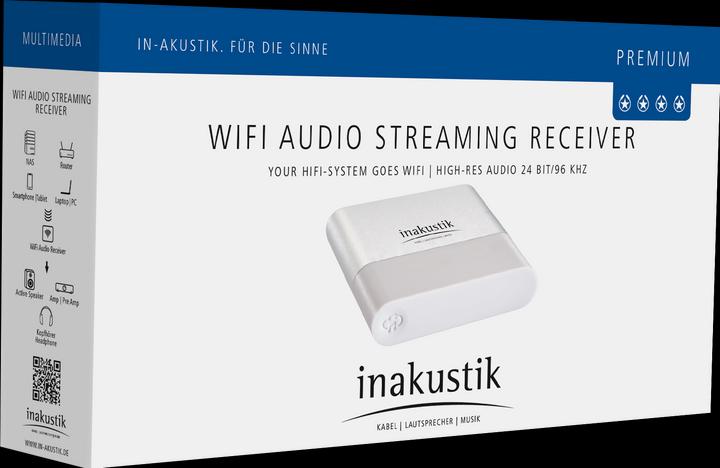Actual product image Inakustik Premium WiFi Audio Streaming Receiver (Wireless audio transmission)