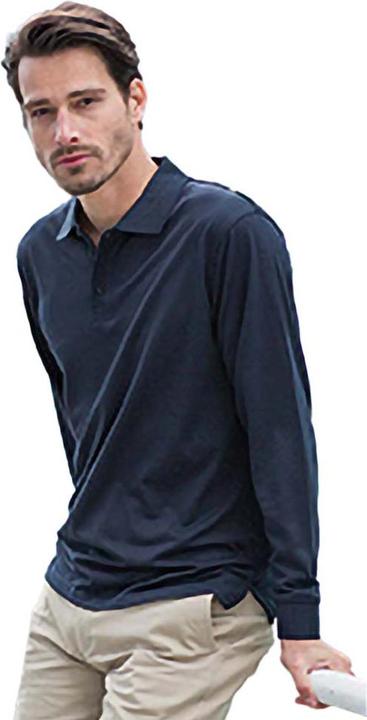 Produktbild Henbury Coolplus Polohemd Langarm (XS)