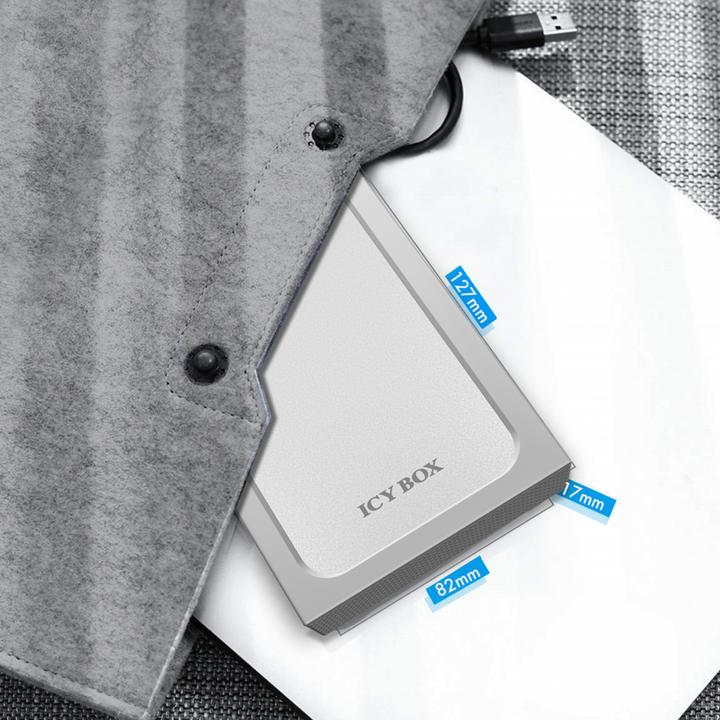 Actual product image Icy Box Ib-241wp (2.5")