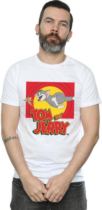 Immagine prodotto Tom & Jerry Chase Scene Maglietta Uomo (XL)
