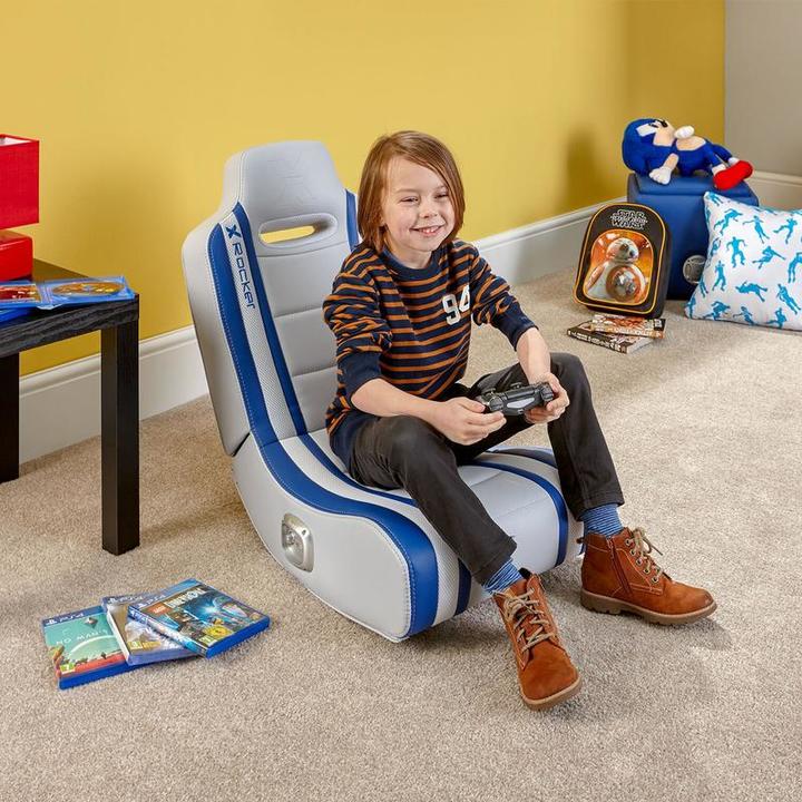 Image du produit X Rocker Shadow 2.0 Stereo Audio Gaming Floor Rocker Bleu