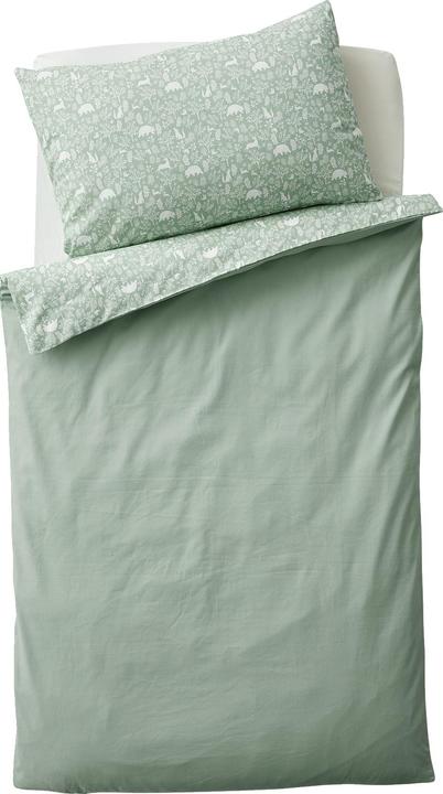 Vertbaudet Baby Bettbezug ohne Kissenbezug WALDSPAZIERGANG Oeko-Tex (80 x 120 cm)