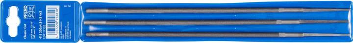 Actual product image Pferd Chainsaw file length 200 mm cross section 4.8 mm cut 3 round (Slash 3, 200 mm)