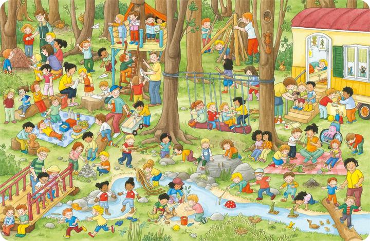 Actual product image My big nursery school colouring book (German)