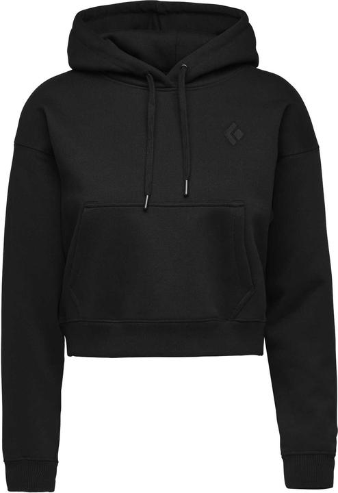 Black Diamond Crop Pullover Hoody (L)