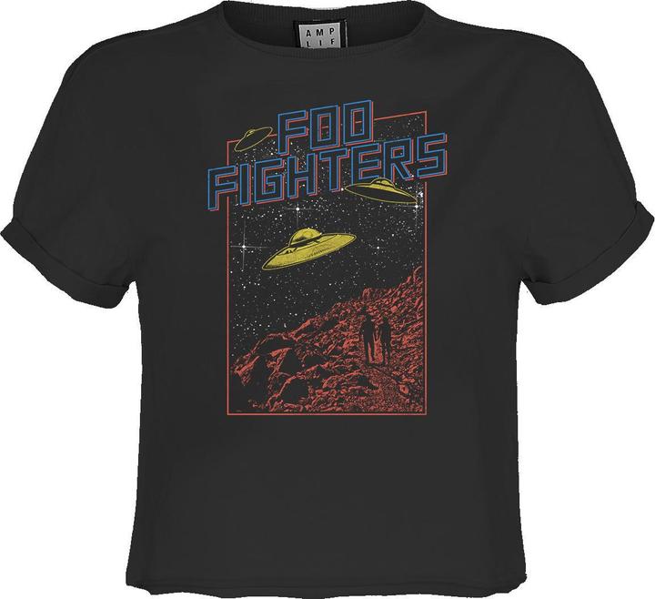 Amplified Flying Saucers Kurzes Top