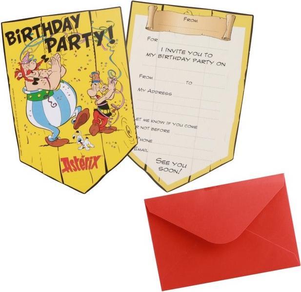 Image du produit Chaks Astérix et Obélix: Invitation - 8 pièces (8 pcs)