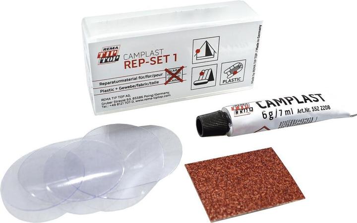 Actual product image Rema Tip Top Repair kit CAMPLAST 1 MINI