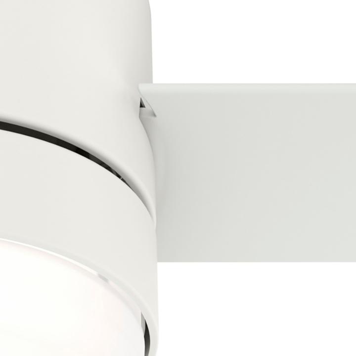 Actual product image Hunter Fans Deckenventilator Gilmour Weiss mit Licht (40.50 dB)