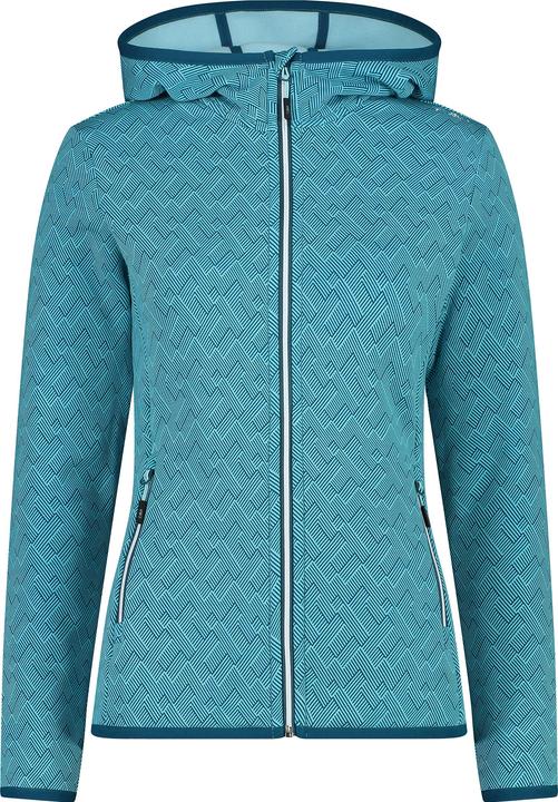 CMP Campagnolo Printed Stretch Jacket Fix Hood (46)