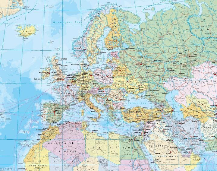 Produktbild Reisekarte Die Welt 1:30 Mio