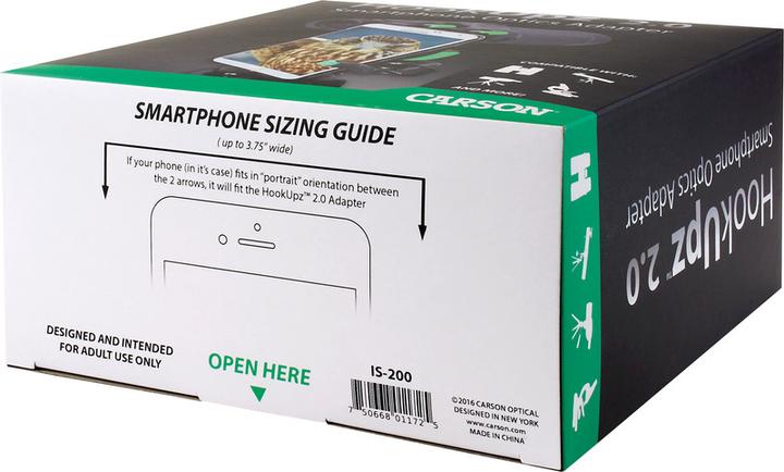 Actual product image Carson Optical HookUpz 2.0