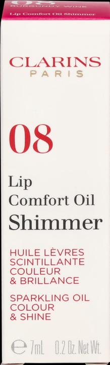 Immagine prodotto Clarins Olio Lip Comfort - Shimmer Burgundy Wine 08 (08 Vino di Borgogna)