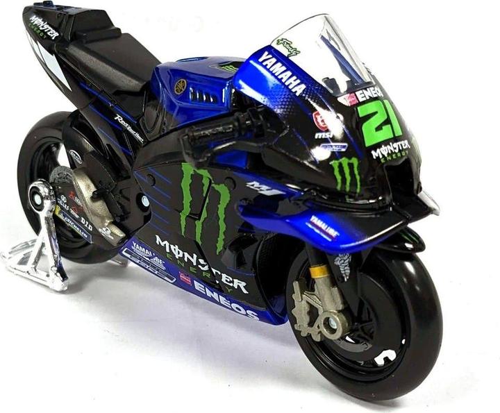 Actual product image Maisto 1/18 Moto GP Motorcycle 2022#21 F. Morbidelli