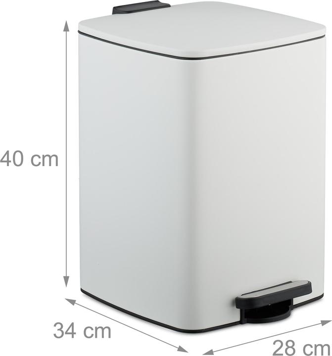 Actual product image Relaxdays Waste bin 20L (20 l)