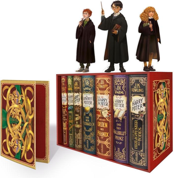 Image du produit Harry Potter: Band 1-7 im Schuber - mit exklusivem Extra! (Allemand, J.K. Rowling, Klaus Fritz, 2023)