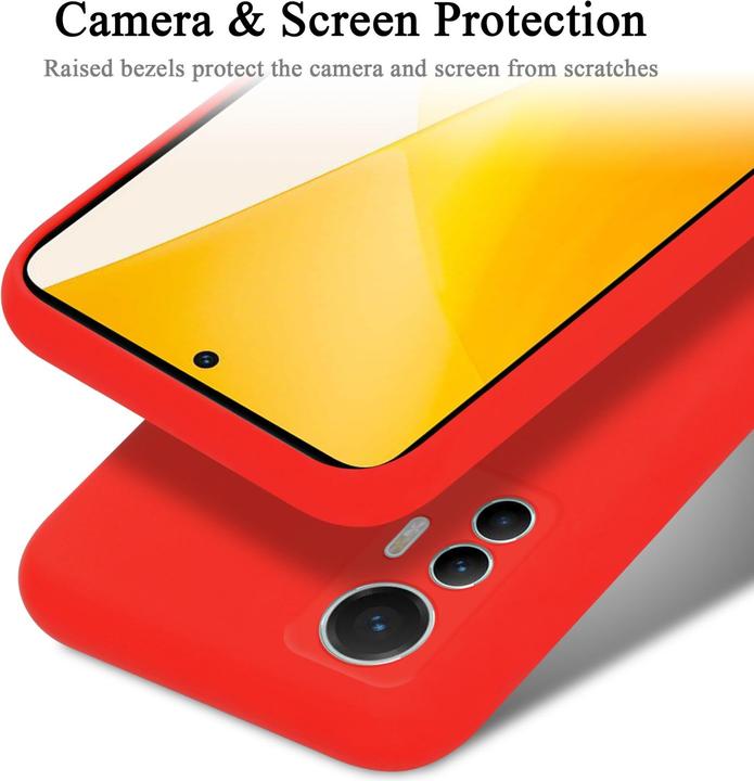 Produktbild Cadorabo TPU Liquid Silicone Case Hülle für Xiaomi 12 LITE (Xiaomi 12 Lite)